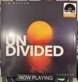 Tim McGraw ‘Undivided’ 12-Inch Single Colored Vinyl 2021 RSD New Sealed
